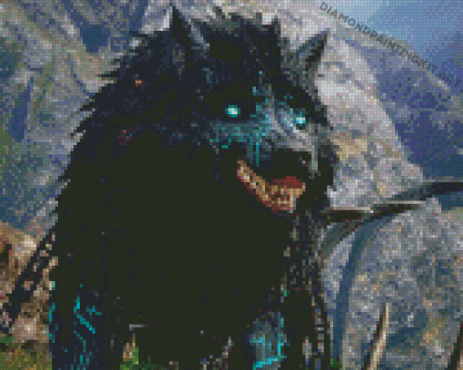 Fantasy Fenris Wolf Animal Diamond Paintings