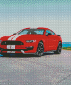 Ford Mustang Shelby Gt 350 Diamond Paintings