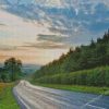 Garrowby England At Sunset Diamond Painting