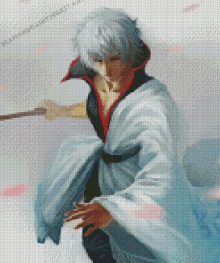 Gintoki Anime Art Diamond Paintings