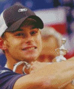 Handsome Andy Roddick Diamond Paintings