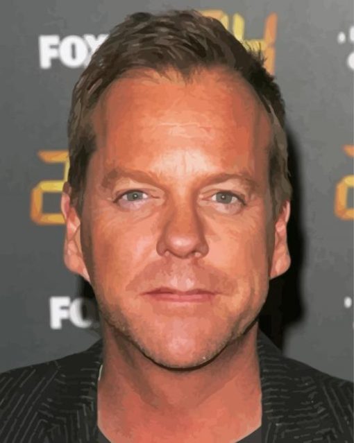 Kiefer Sutherland Diamond Paintings