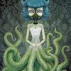 Masked Octopus Lady Diamond Paintings