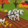 Maud Lewis Horses Ploughing Diamond Paintings