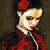 Mexican Lady By Brian Viveros Diamond Paintings