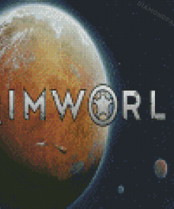 Rimworld Online Game Poster Diamond Paintings