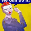 Robot Lady We Can Do It Diamond Paintings