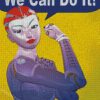 Robot Lady We Can Do It Diamond Paintings