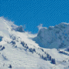 Snowy Mountains La Clusaz Diamond Paintings