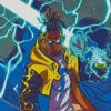 Static Shock Art Diamond Paintings