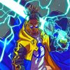 Static Shock Art Diamond Paintings