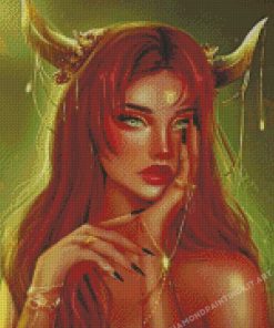 Taurus Lady Diamond Paintings