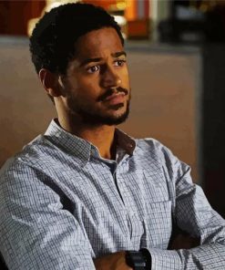 The Actor Alfred Enoch Diamond Paintings