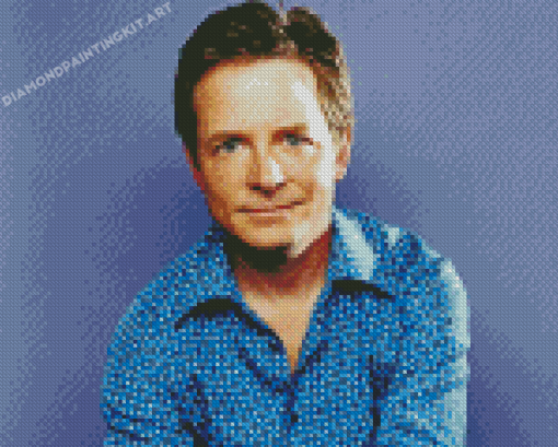 The Actor Michael J Fox Diamond Paintings