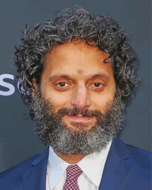 The American Actor Jason Mantzoukas Diamond Paintings