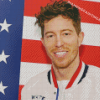 The American Snowboarder Shaun White Diamond Paintings