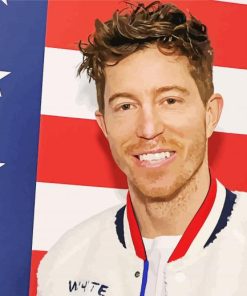 The American Snowboarder Shaun White Diamond Paintings