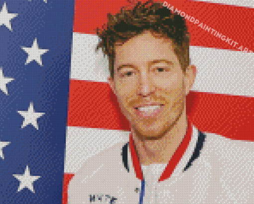 The American Snowboarder Shaun White Diamond Paintings