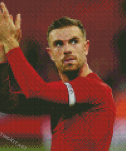 The Football Player Jordan Henderson Diamond Paintings