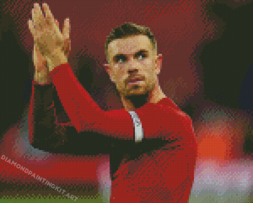 The Football Player Jordan Henderson Diamond Paintings