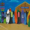 Tropical Surf Shack Diamond Paintings