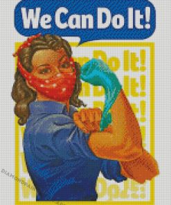 We Can Do It Diamond Paintings