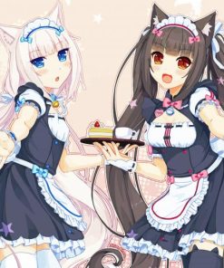 Ylenia Sanginisi And Vanilla Nekopara Nekopara Diamond Paintings