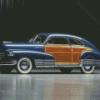 1947 Chevy Fleetline Vintage Car Diamond Paintings