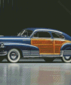 1947 Chevy Fleetline Vintage Car Diamond Paintings