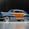 1947 Chevy Fleetline Vintage Car Diamond Paintings