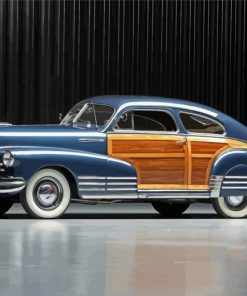 1947 Chevy Fleetline Vintage Car Diamond Paintings