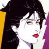 80s Girl By Patrick Nagel Diamond Paintings