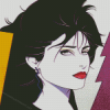 80s Girl By Patrick Nagel Diamond Paintings