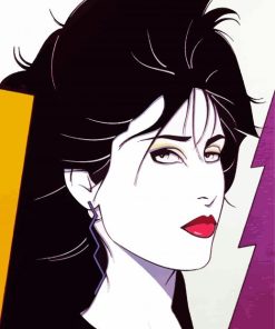 80s Girl By Patrick Nagel Diamond Paintings