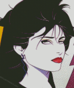 80s Girl By Patrick Nagel Diamond Paintings