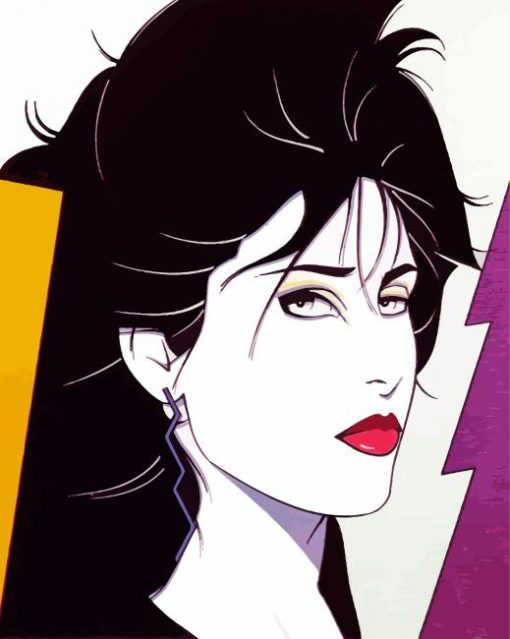 80s Girl By Patrick Nagel Diamond Paintings