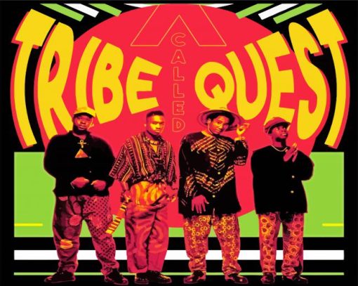 A Tribe Called Quest Hip Hop Group Poster Diamond Paintings