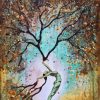 Abstract Woman Tree Diamond Paintings