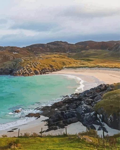 Achmelvich Bay Diamond Paintings