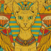 Aesthetic Egyptian Cat Diamond Paintings