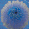 Aesthetic Blue Dahlia Diamond Paintings