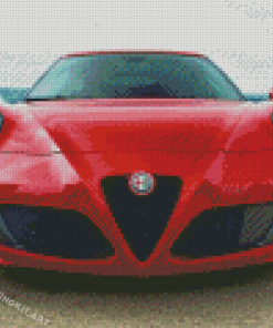 Alfa Romeo 8C Competizione Diamond Paintings