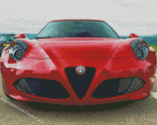 Alfa Romeo 8C Competizione Diamond Paintings