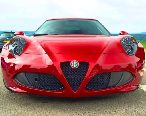 Alfa Romeo 8C Competizione Diamond Paintings