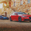 Alfa Romeo Giulia Cars Diamond Paintings