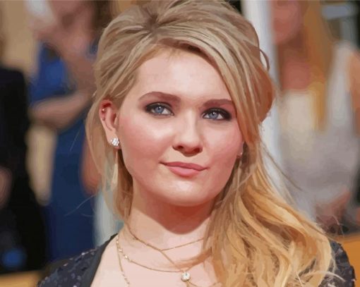 American Actress Abigail Breslin Diamond Paintings