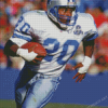 American Football Player Barry Sanders Diamond Paintings