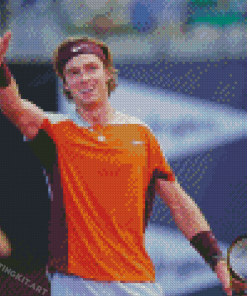 Andrey Rublev Tennis Player Diamond Paintings