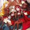 Anime Girls Rwby Characters Diamond Paintings