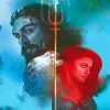 Aquaman And Aquagirl Superheroes Diamond Paintings